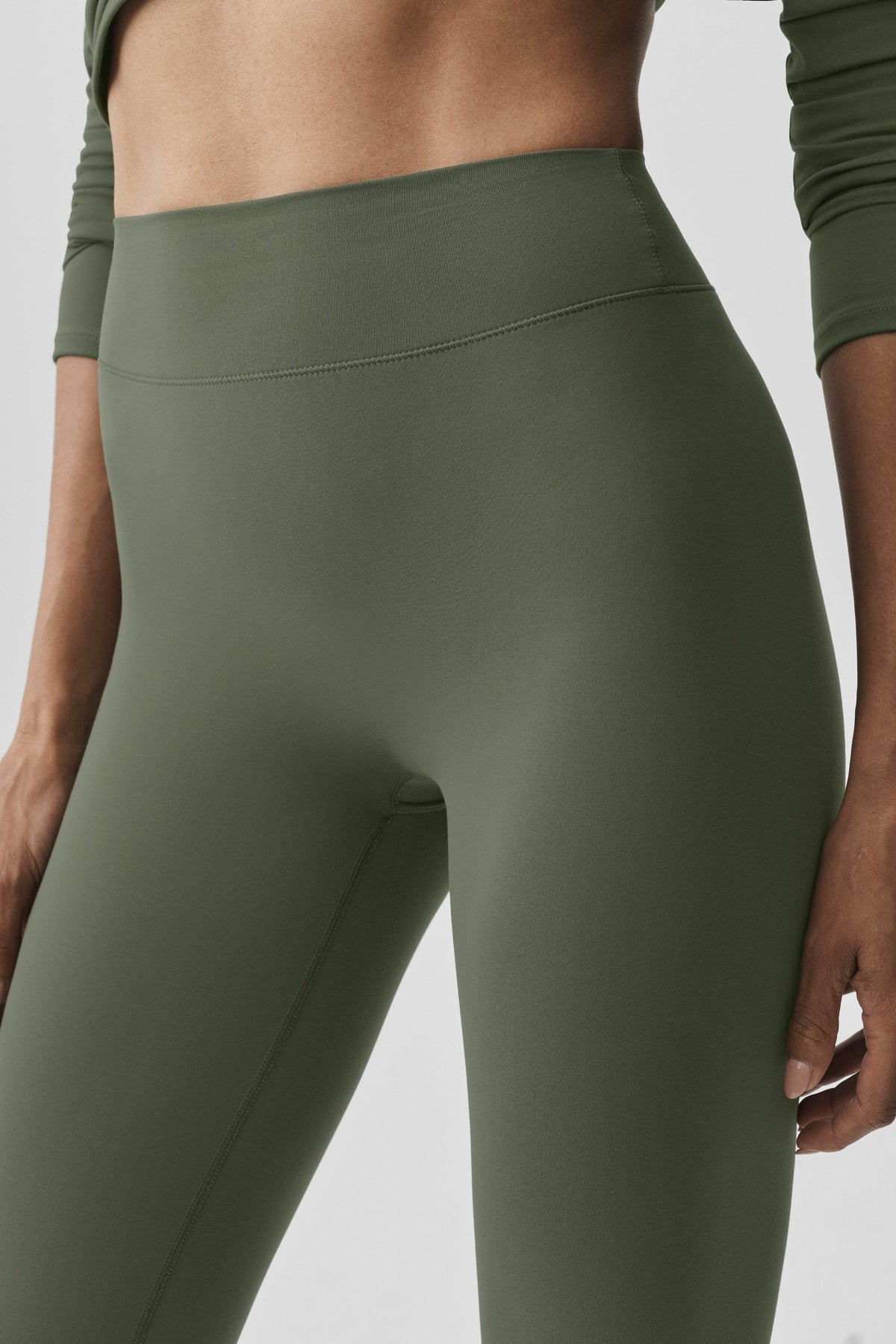 ALO Softsculpt 7/8 Define Legging - Bamboo Green