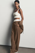 Accolade Straight Leg Sweatpant - Java Brown