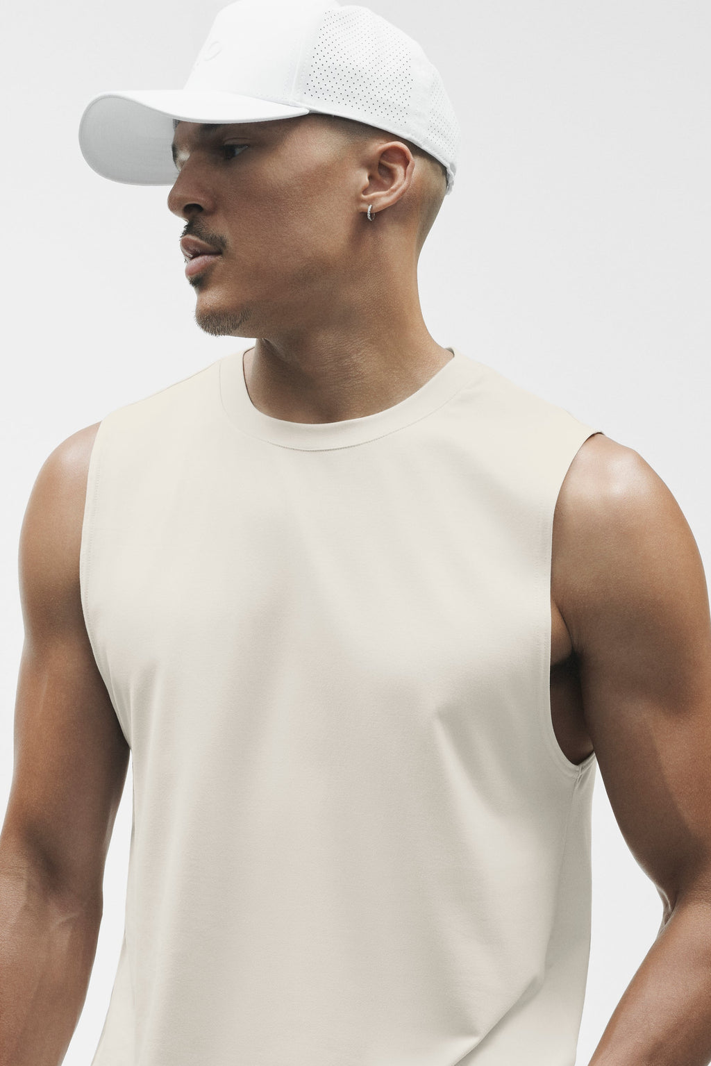 Conquer Muscle Tank - Bone