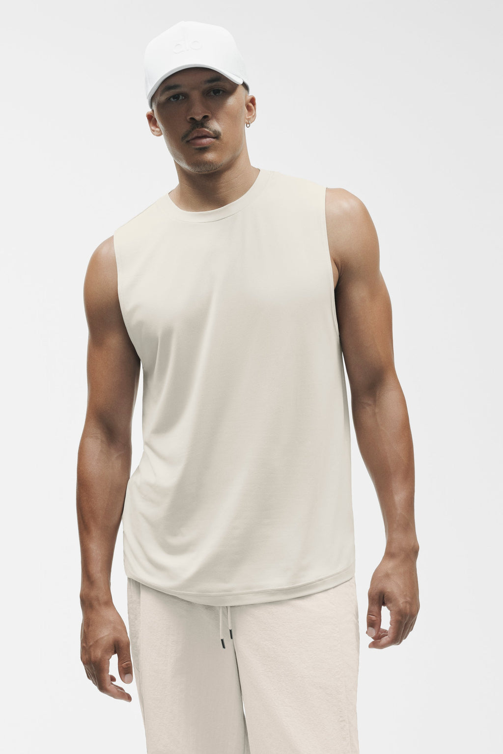 Conquer Muscle Tank - Bone