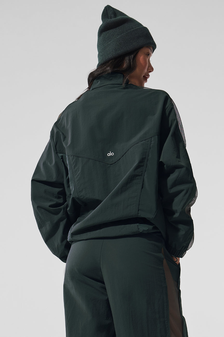 Origin Full-Zip Track Jacket - Charcoal Green