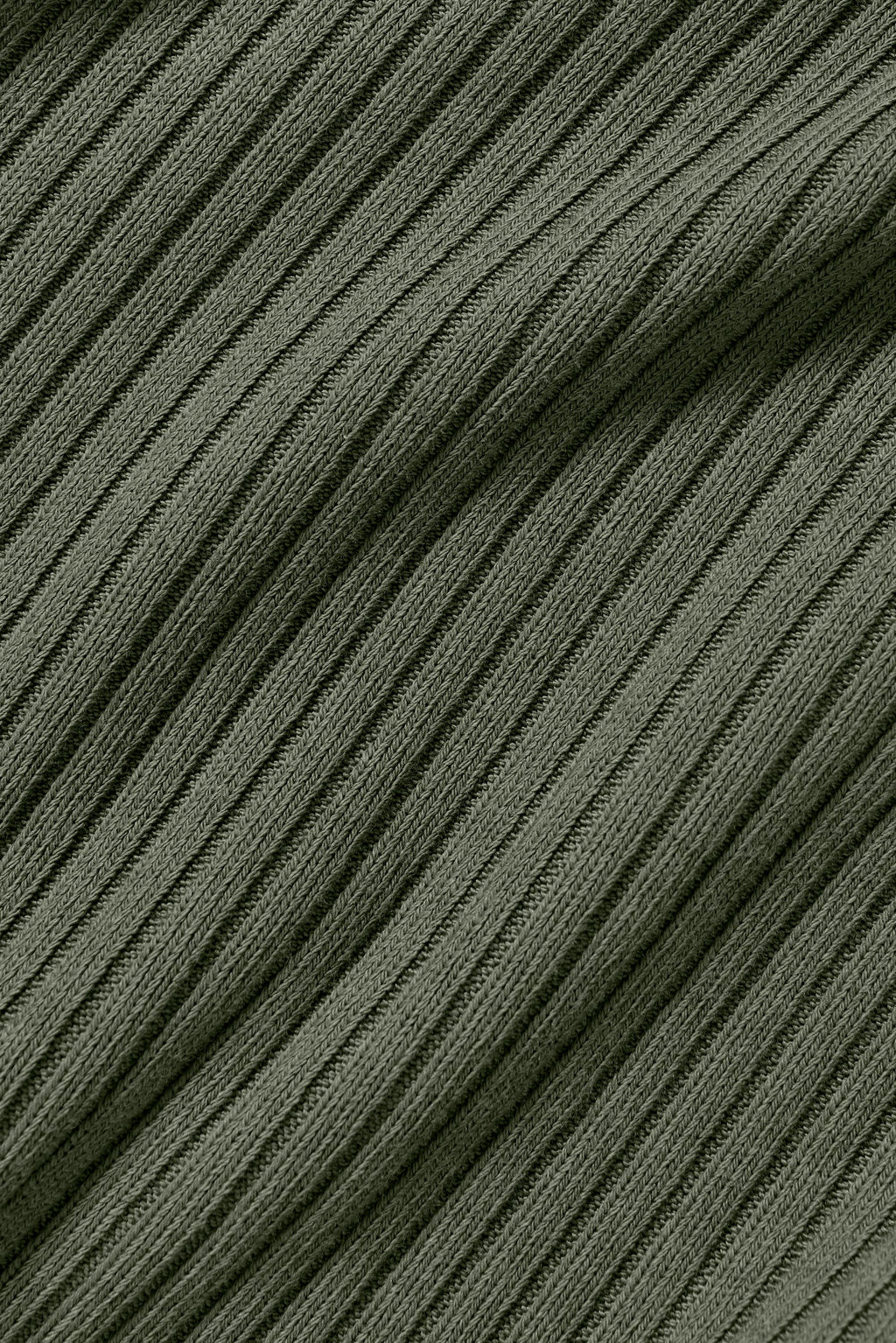 Ribbed Mid-Rise Reset Pant - Bamboo Green