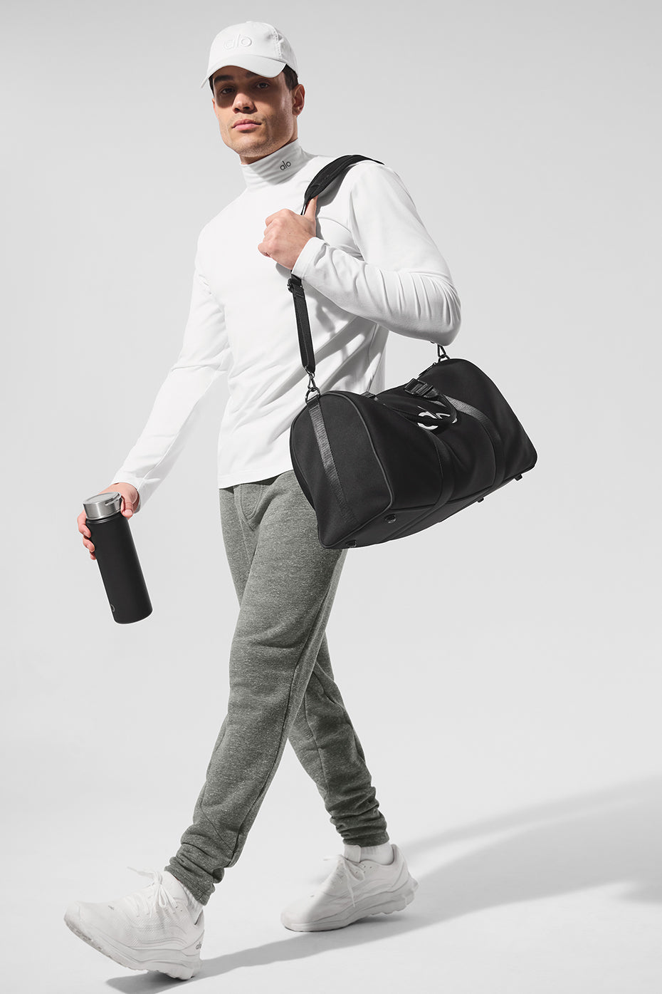 Conquer Reform Mock Neck Long Sleeve - White