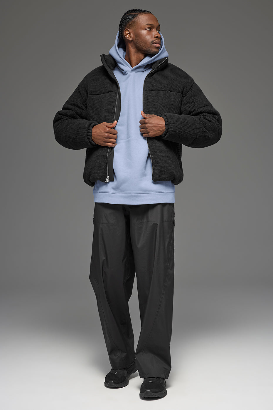 Stage Sweater Puffer - Black