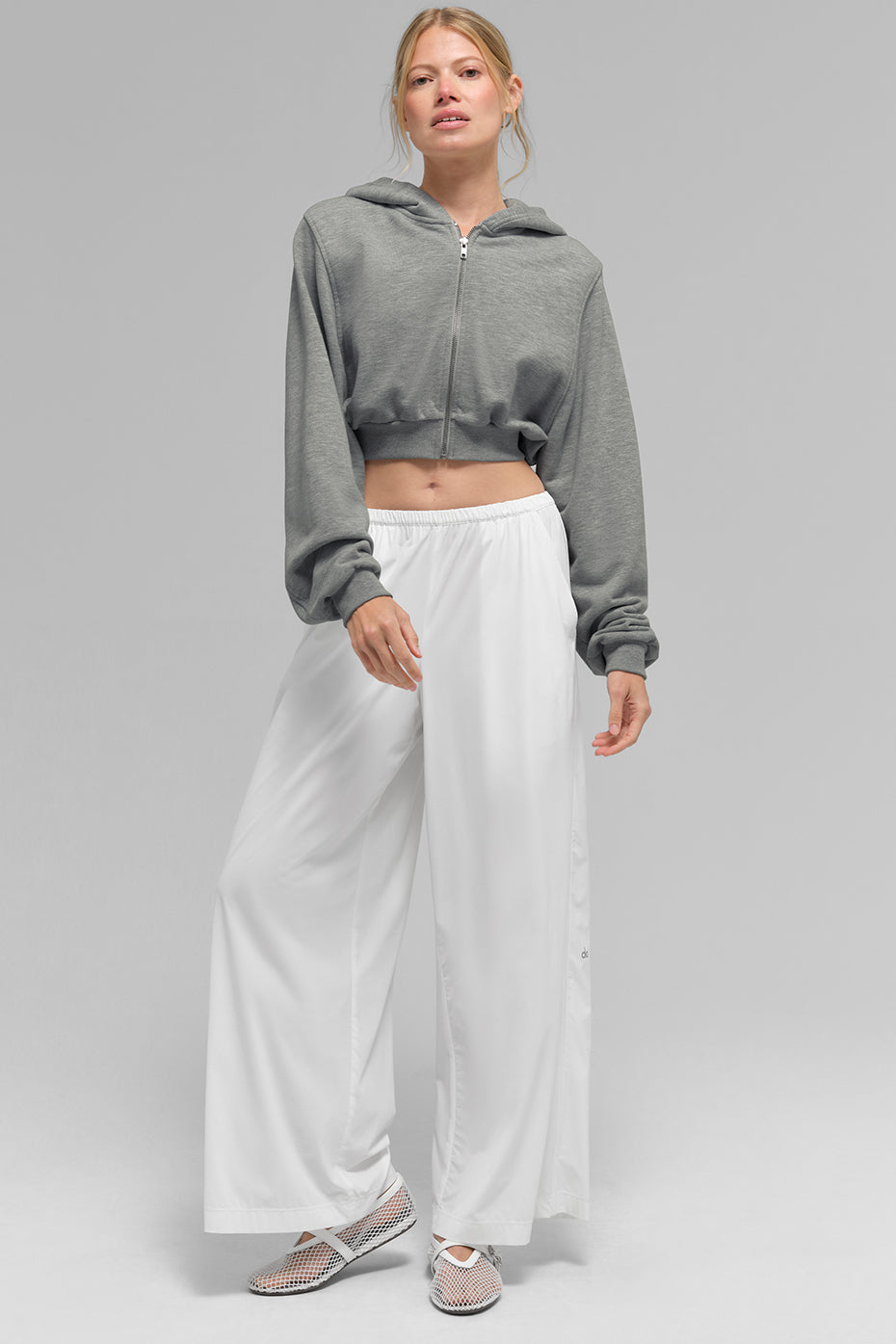 Breezy Wide Leg Pant (Regular) - White
