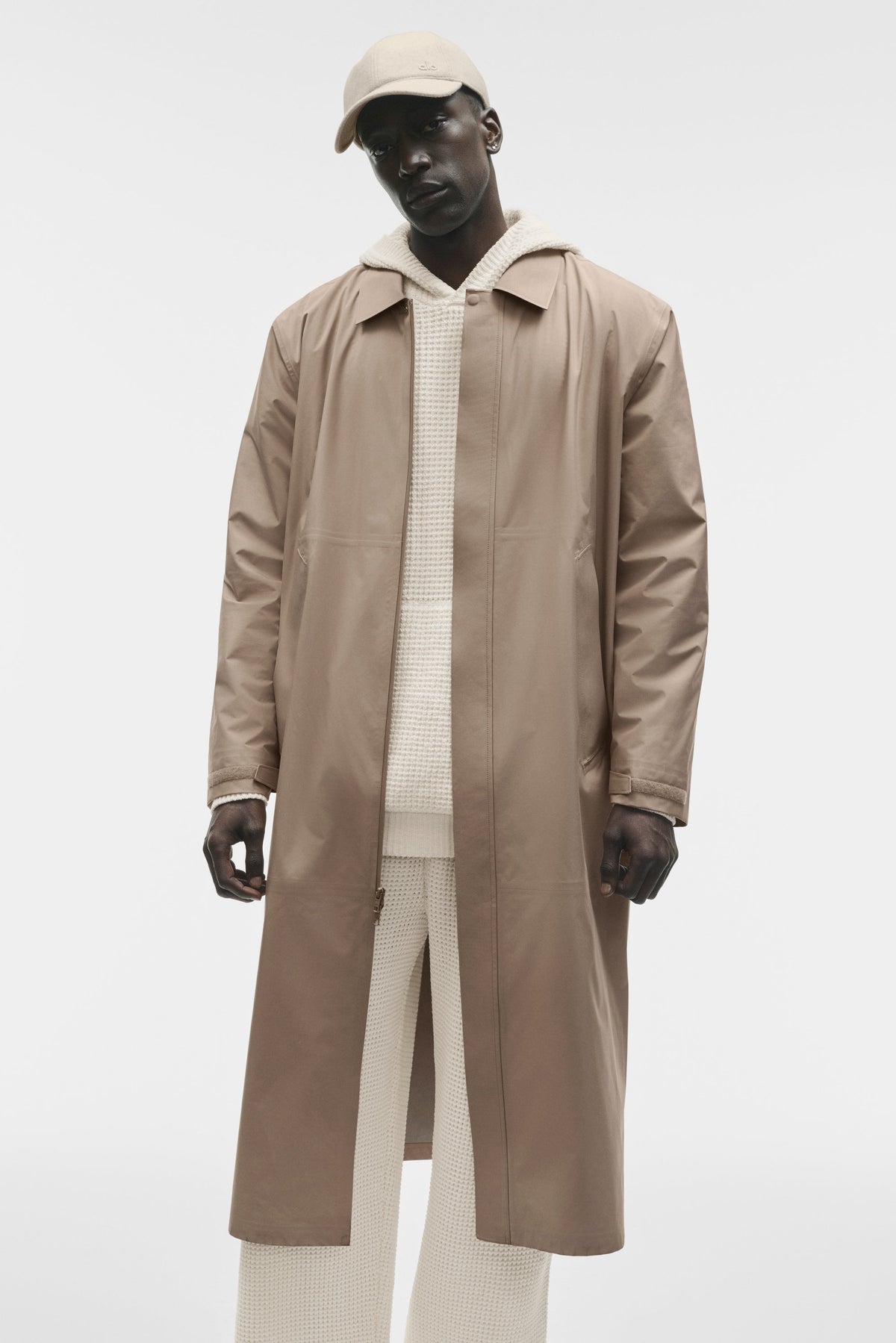 Alpha Shell Long Coat - Gravel