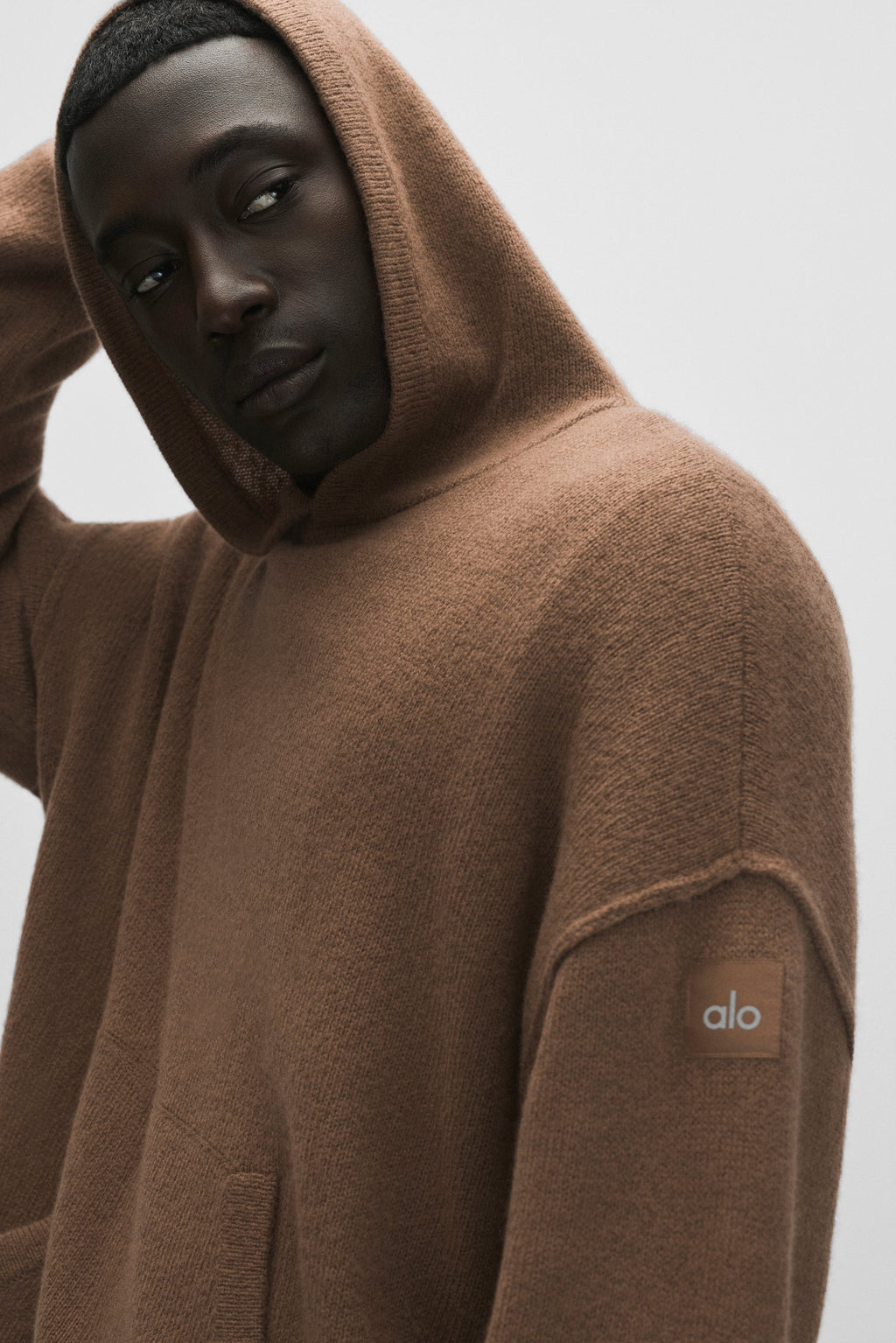 Wool Cashmere New Class Hoodie - Java Brown
