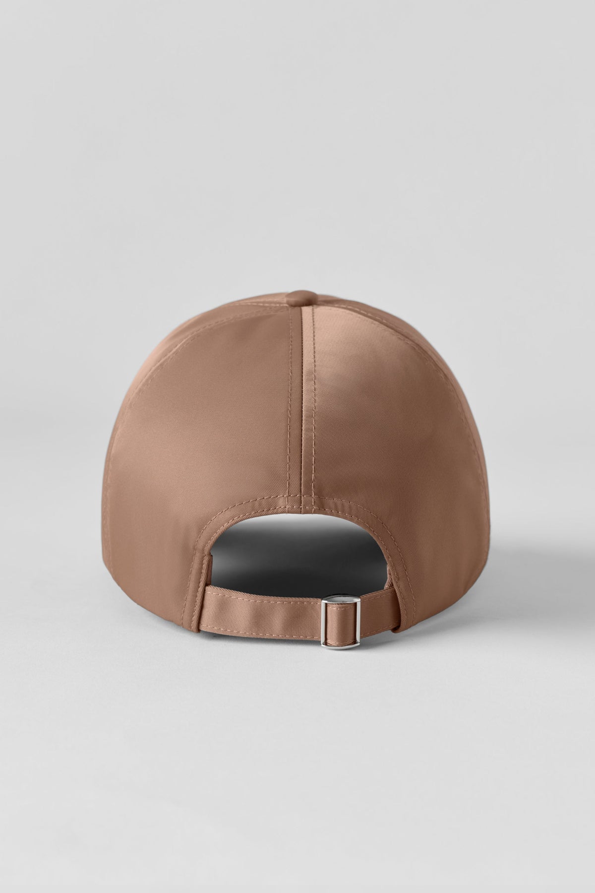 Satin Off-Duty Cap - Java Brown