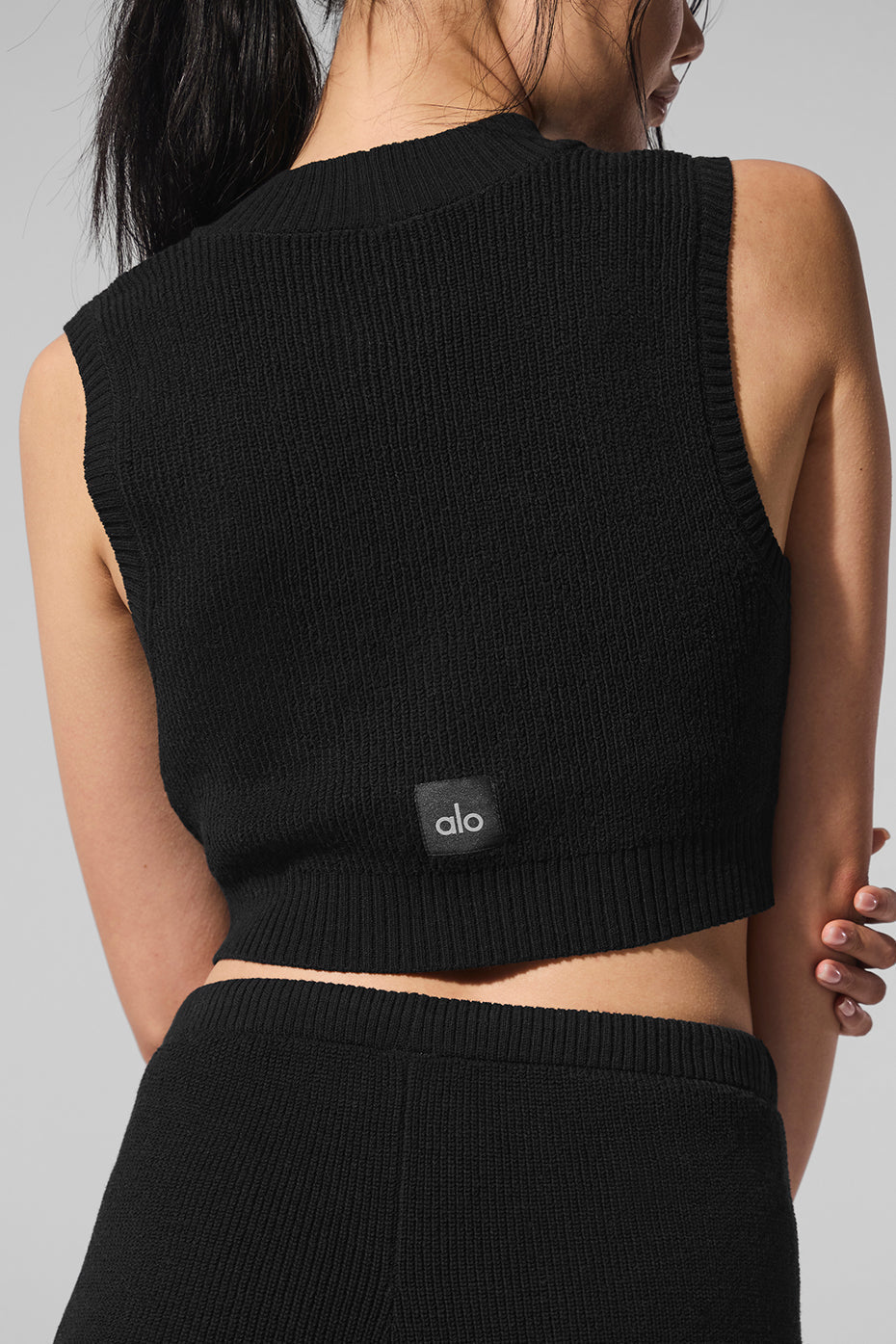 Supernatural Sweater Tank - Black