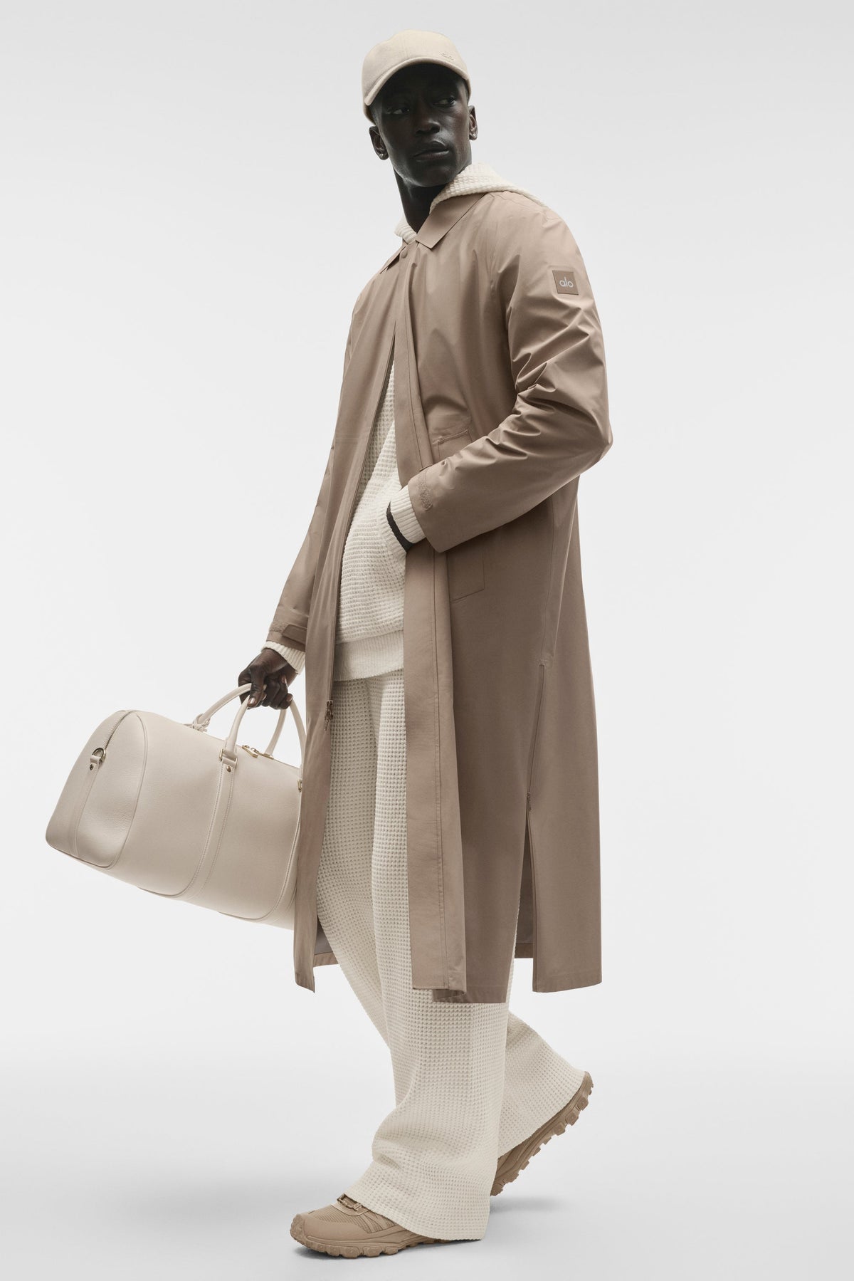 Alpha Shell Long Coat - Gravel
