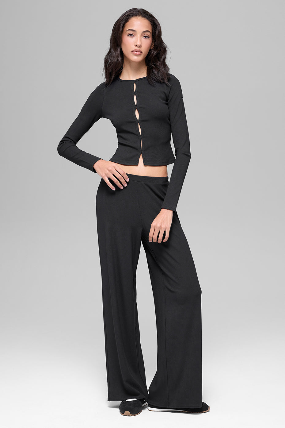 Dreamlight Long Sleeve Top - Black