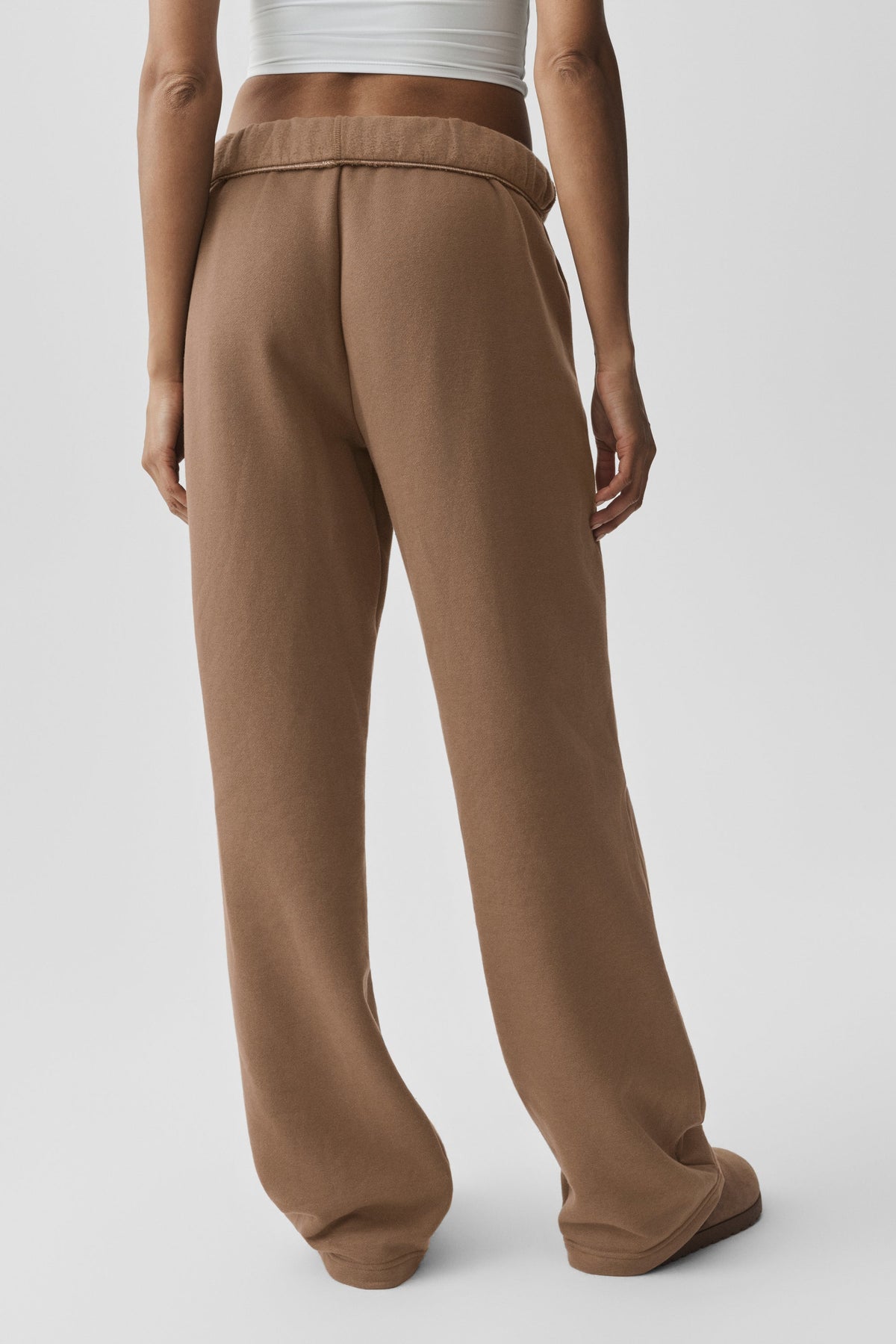 Accolade Straight Leg Sweatpant - Java Brown