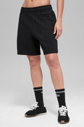 7" Pinstripe Short - Black Pinstripe