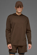 Conquer Reform Long Sleeve With Hood - Espresso