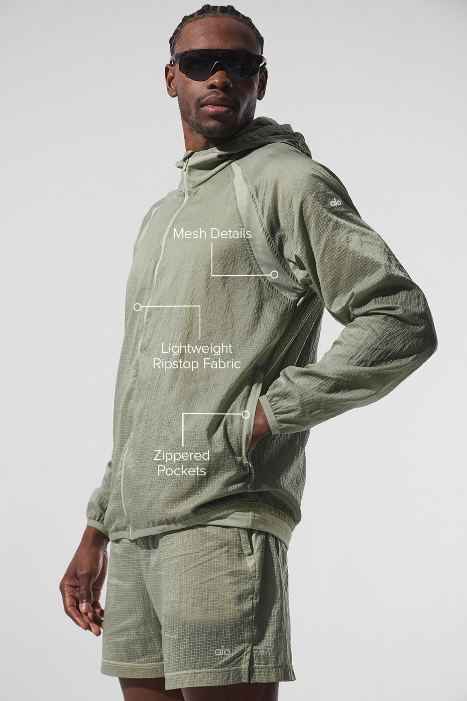 Game Time Ripstop Jacket - Limestone