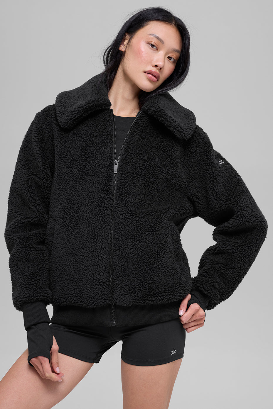 Sherpa Downtown Jacket - Black
