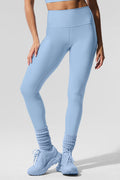 High-Waist Airlift Legging - Seashell Blue