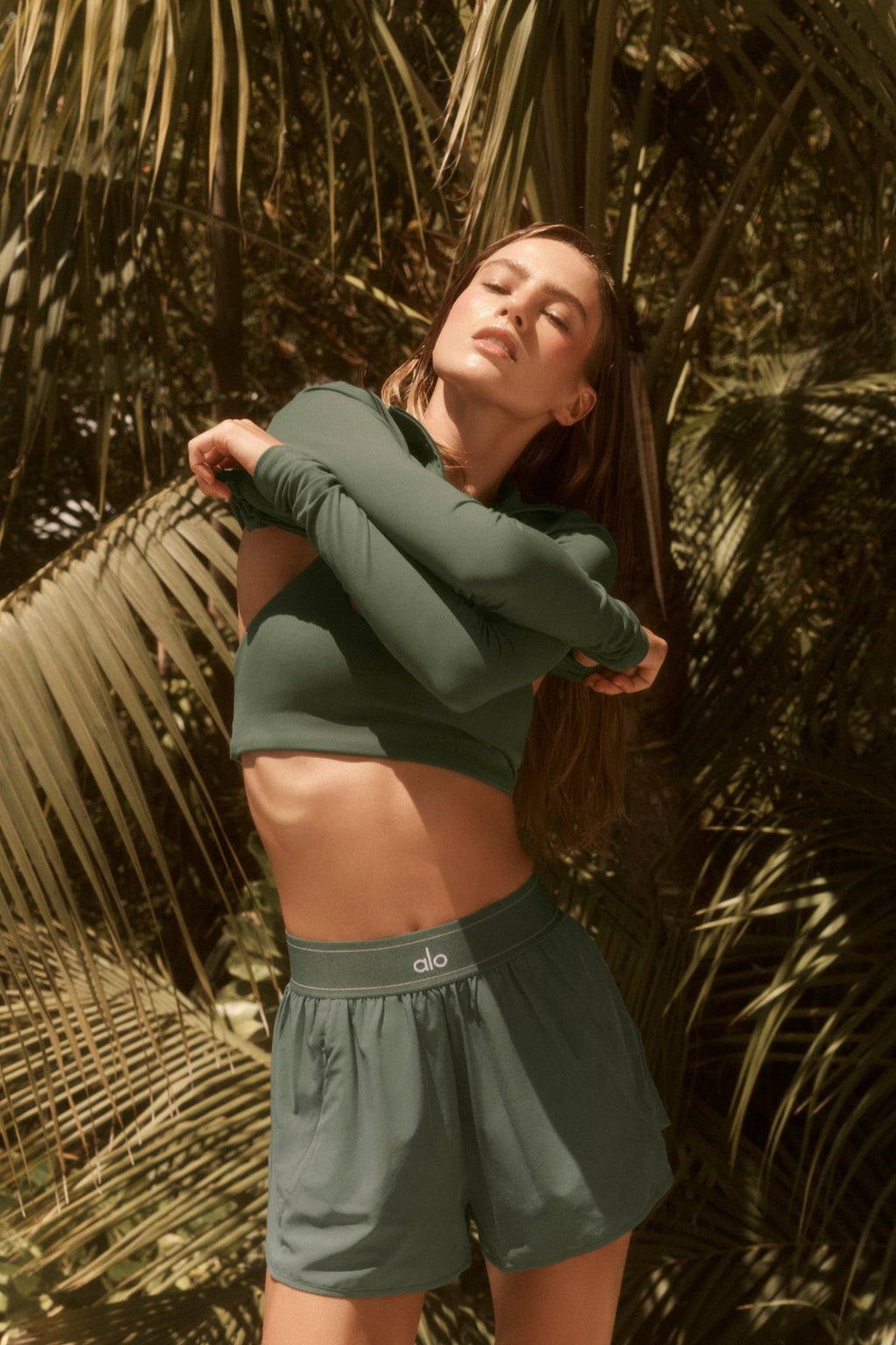 Match Point Short - Bamboo Green