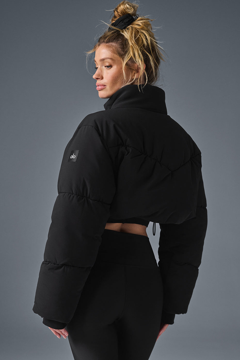 Main Act Corset Puffer - Black