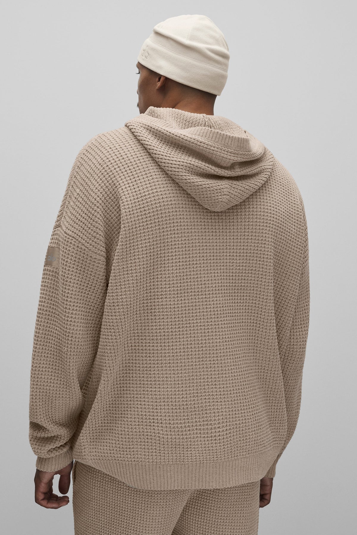 Waffle Chenille Edition Hoodie - Gravel