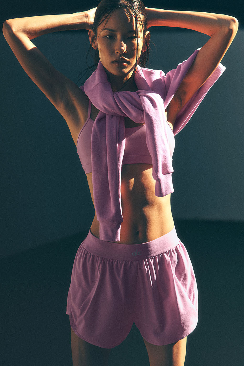 Match Point Short - Candy Heart Pink