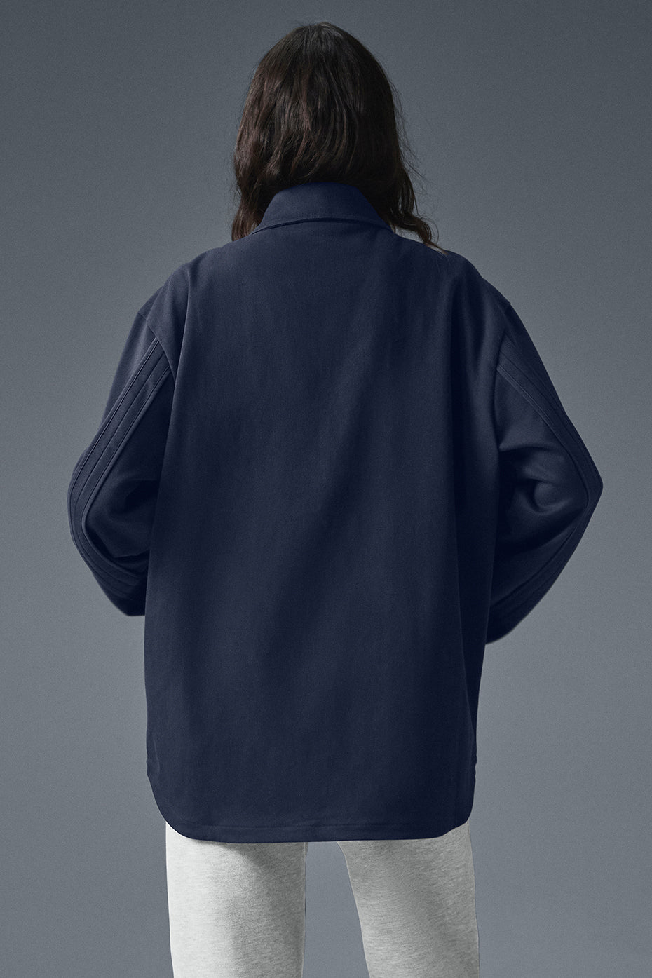 Edition Sueded Jacket - Navy