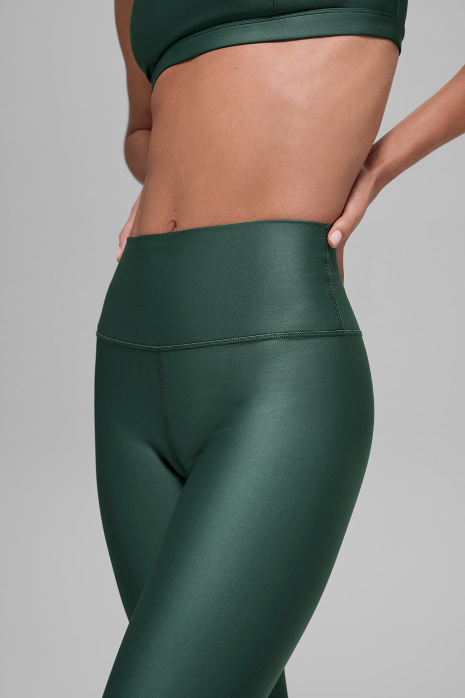 7/8 High-Waist Airlift Legging - Clover Green