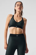 Airlift Line Up Bra - Charcoal Green