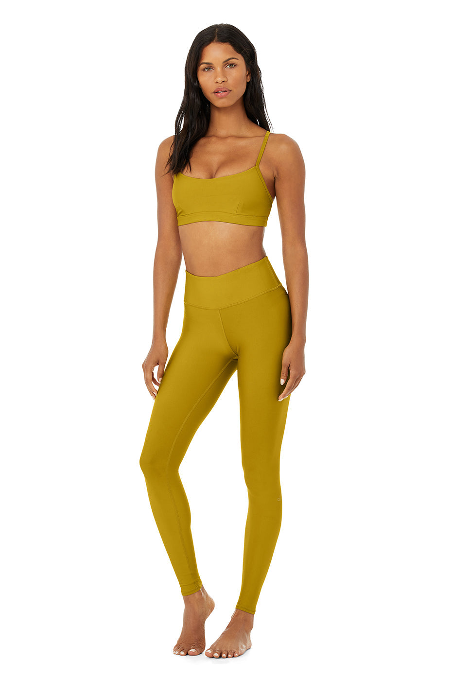 High-Waist Airlift Legging - Chartreuse