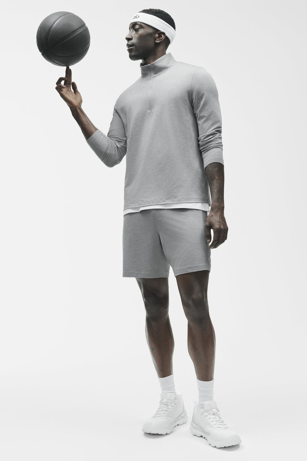 Conquer 1/4 Zip Reform Long Sleeve - Vintage Athletic Heather