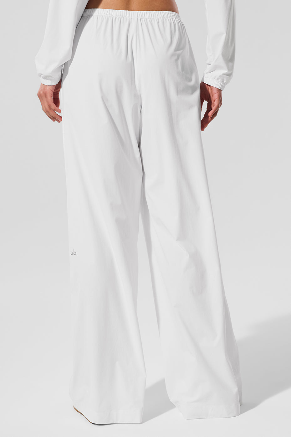 Breezy Wide Leg Pant (Long) - White