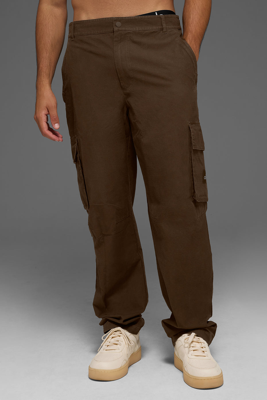 Cargo Ripstop Trouser - Espresso