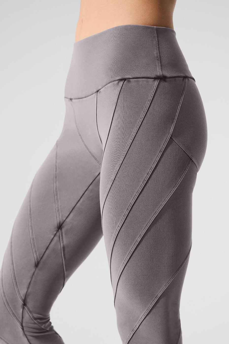 Washed Alosoft High-Waist Sunray Legging - Cool Grey Wash