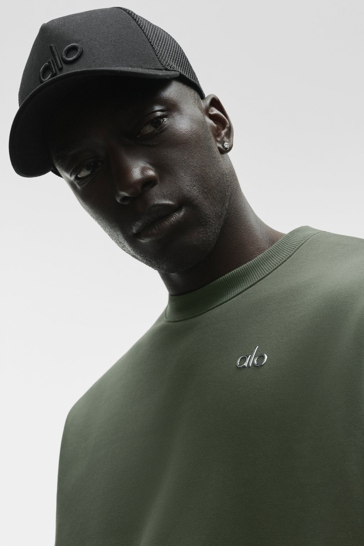 Accolade Crew Neck Pullover - Bamboo Green