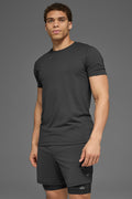 Conquer Reform Crewneck Short Sleeve - Anthracite
