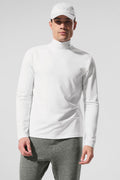 Conquer Reform Mock Neck Long Sleeve - White