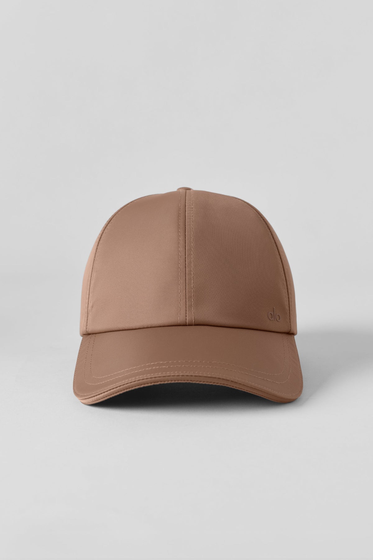 Satin Off-Duty Cap - Java Brown