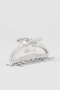 Acrylic Illusion Claw Clip - Clear Acetate/Chrome