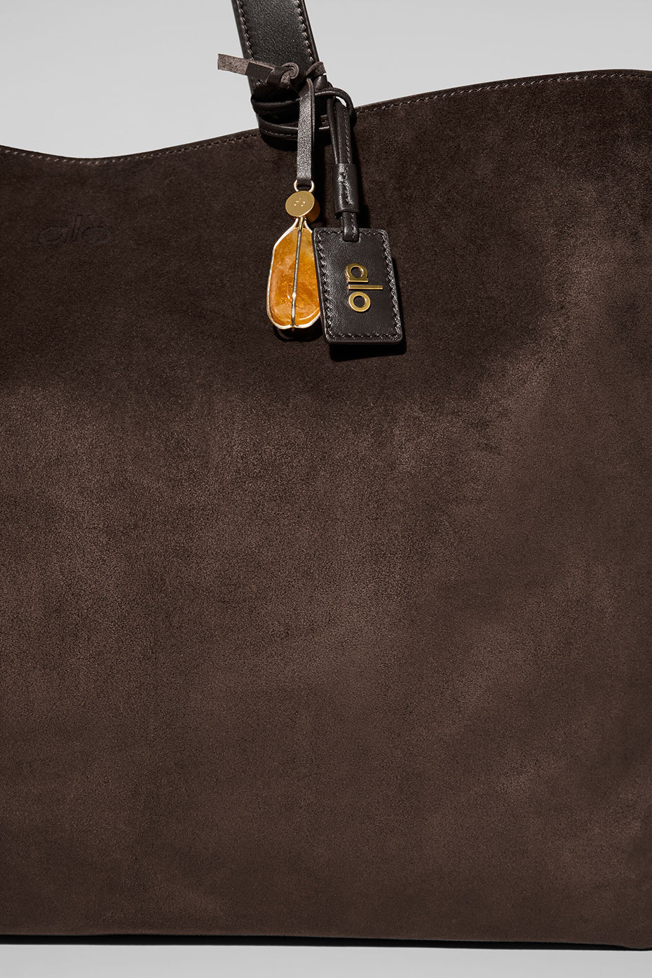 ALO Tranquility Tote - Espresso Suede