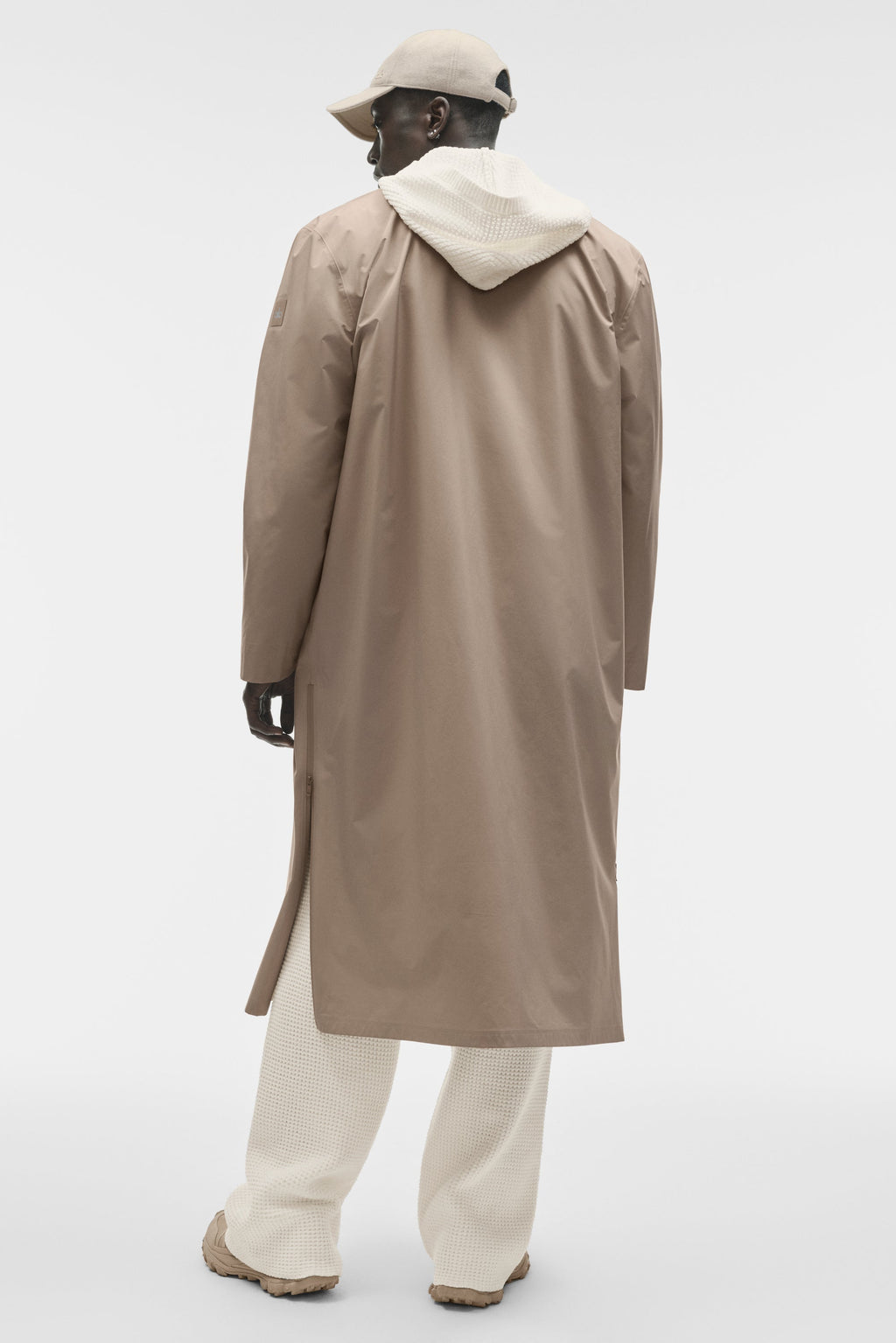 Alpha Shell Long Coat - Gravel