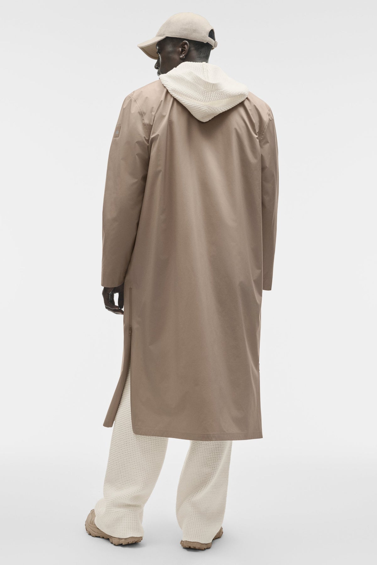Alpha Shell Long Coat - Gravel