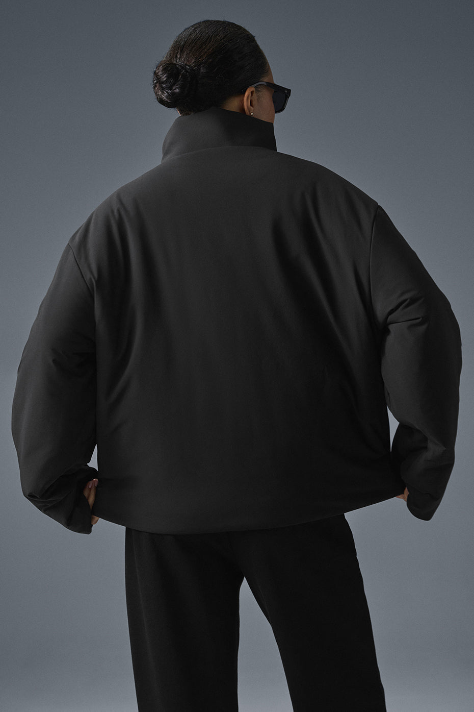 Stretch Woven Notable Jacket - Black