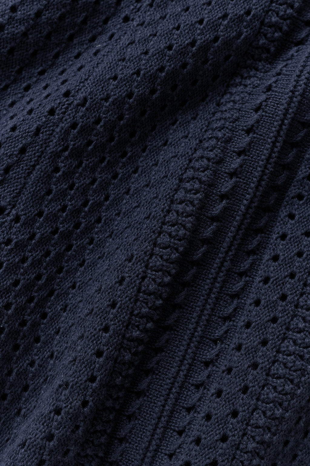 Coastline Knit Short Sleeve Polo - Navy