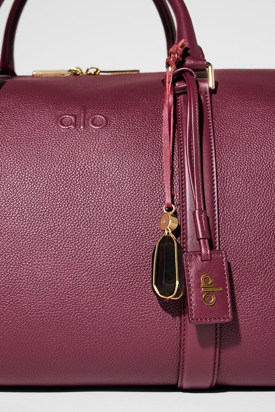 ALO Voyage Duffle - Bordeaux Leather