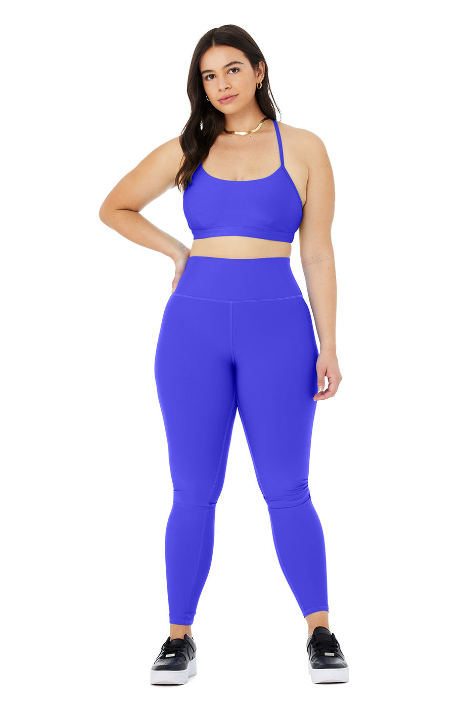 High-Waist Airlift Legging - ALO Blue