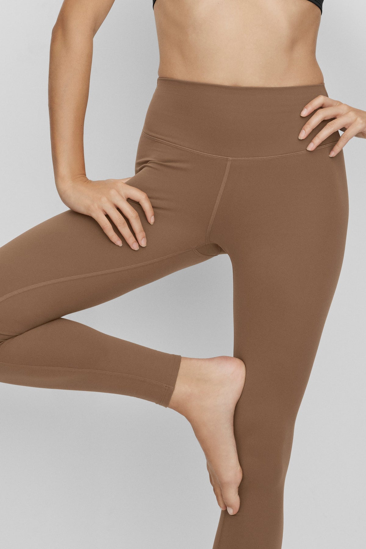 ALO Softsculpt High-Waist Legging - Java Brown