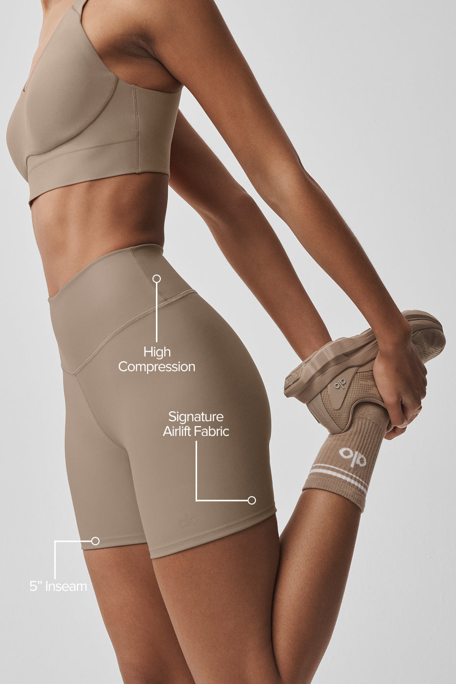 5" Airlift Energy Short - Gravel