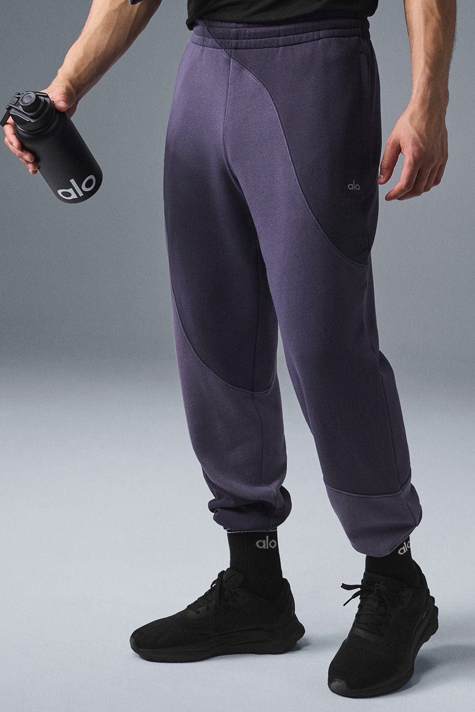 Make Waves Sweatpant - Italian Plum Tonal
