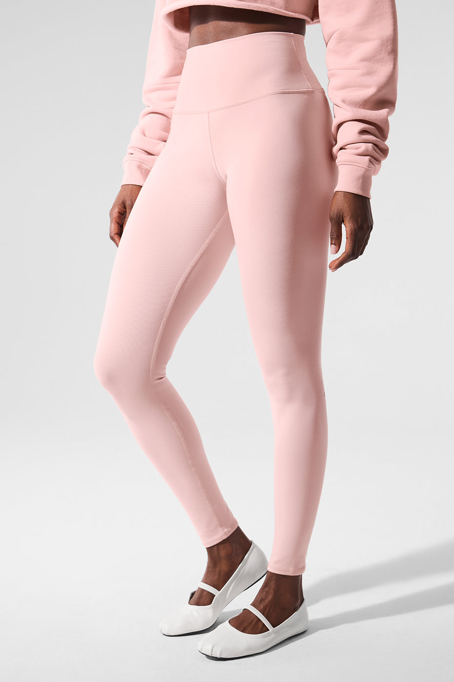 High-Waist Airbrush Legging - Pink Quartz