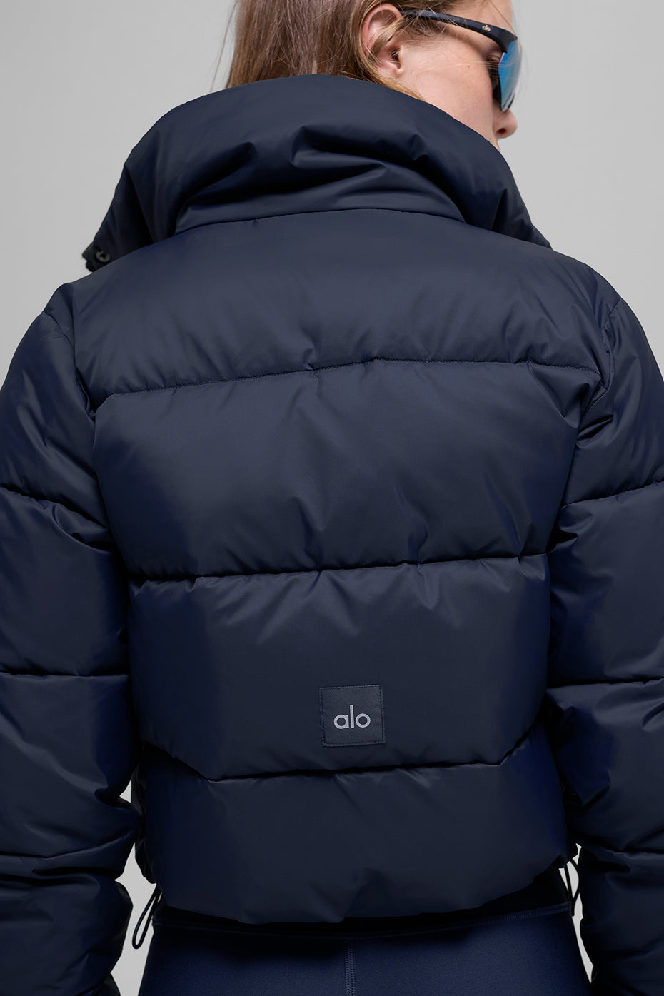 Gold Rush Puffer - Navy